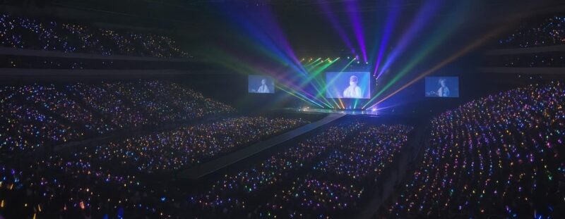 さいたまスーパーアリーナ客席からの視点イメージ