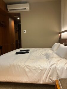 さいたまスーパーアリーナのときに泊まったカンデオホテルズ大宮の客室